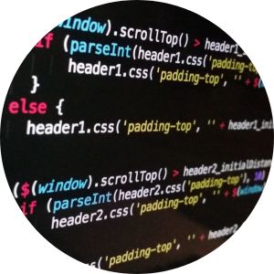 Close Up of JavaScript on a Computer Screen