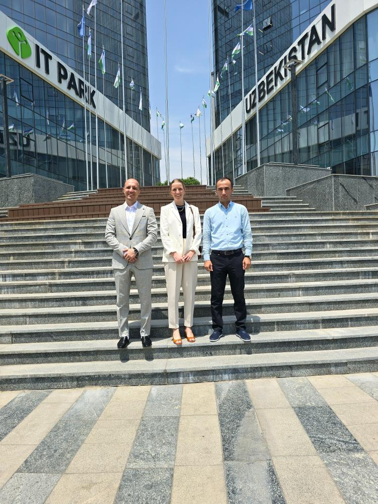 Building partnership with it park on uzbekistan