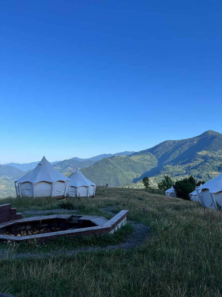 Campsite in Georgia