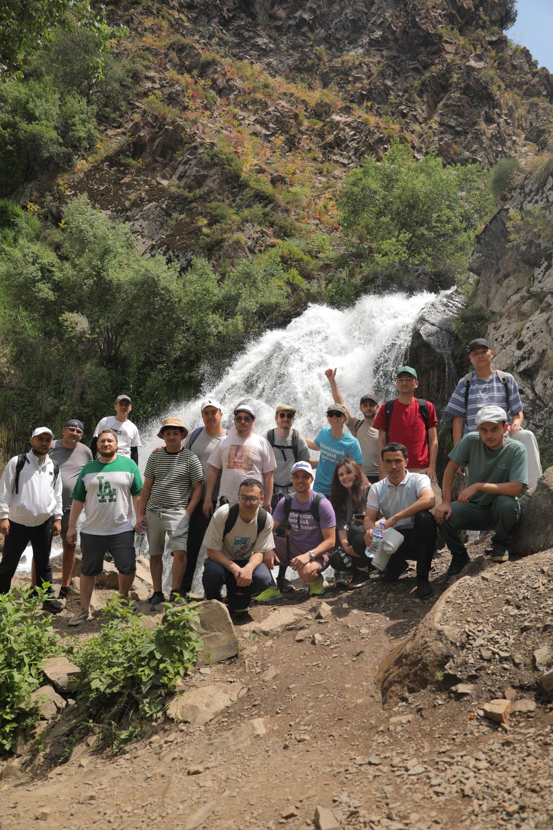 Uzbekistan with team