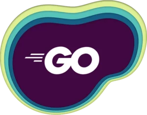golang icon in a shape