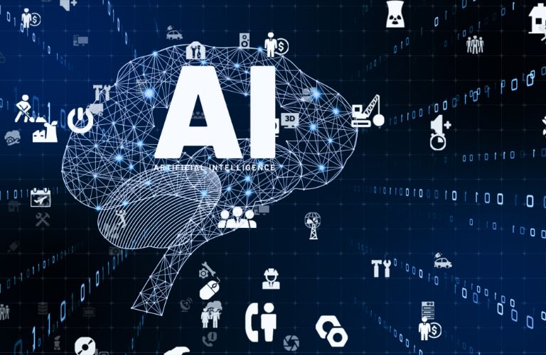 AI Brain Graphic